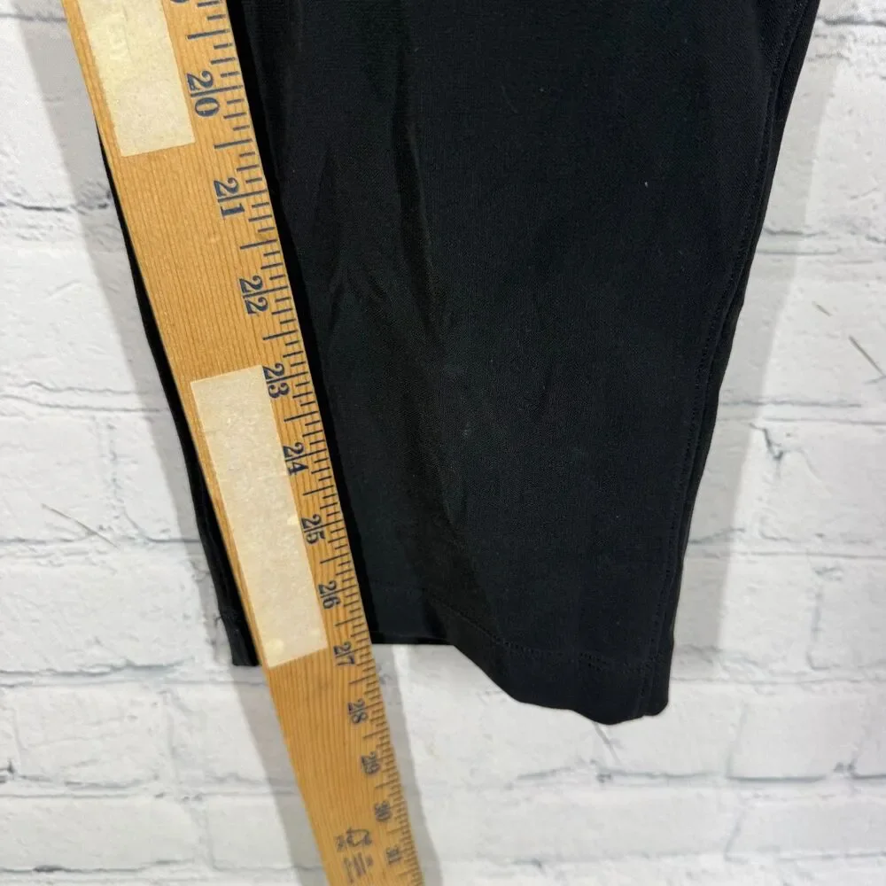 Lululemon On The Fly Pants Black Women's Size 6 Tapered Drawstring W5BPMS